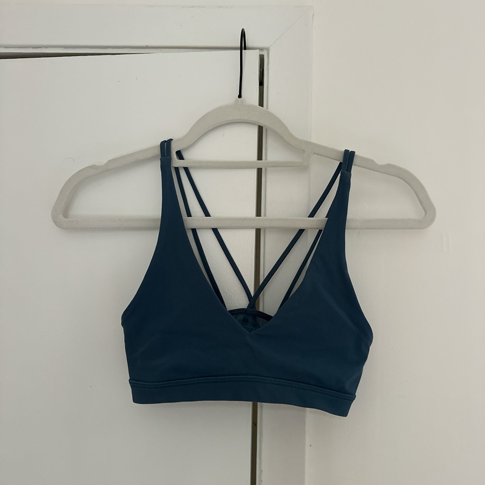 Lululemon dark blue sports bra